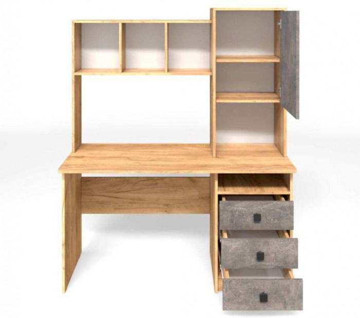 Стол компьютерный СК-9 дуб крафт/ателье