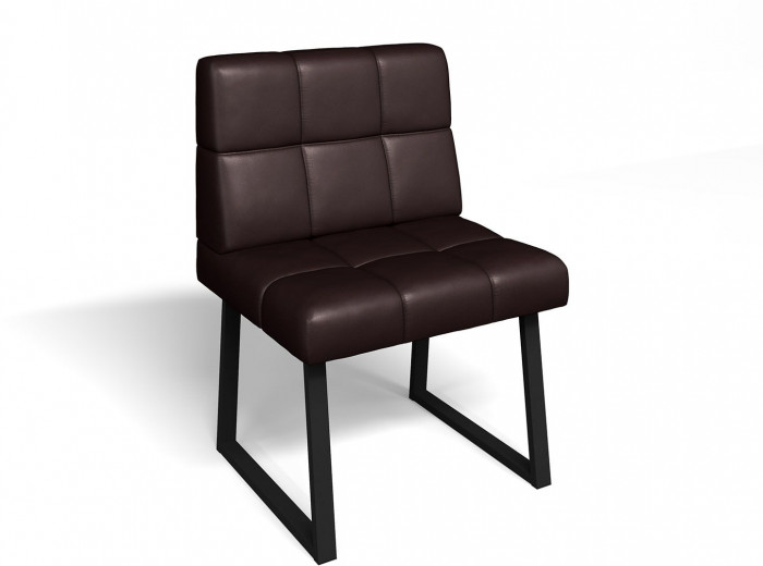 Кухонный диван Реал МД 660 Умбер/Черный муар