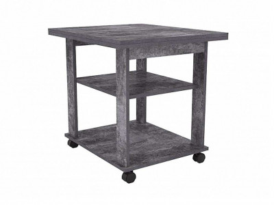 НМ 011.67 Стол журнальный Консул 2-01 Цемент темный