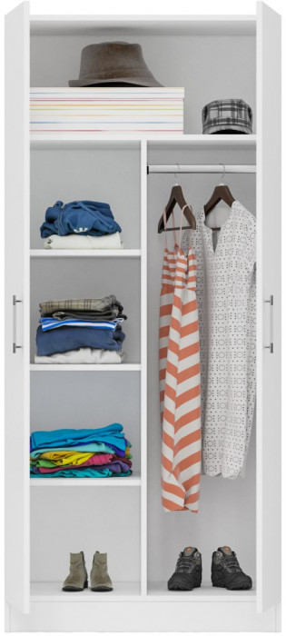 Стандарт Шкаф 2-х створчатый, белый