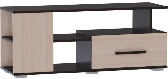 Тумба ТВ Парус-4 венге/дуб молочный