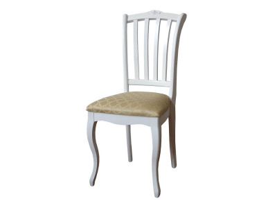 Стул С-7А белый/андрис бежевый