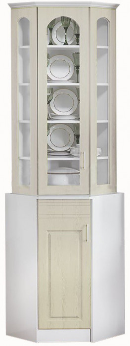 Буфет Констанция угловой (Голубой)