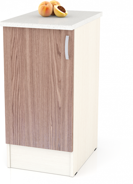 Кухня Мери ШН400 Стол 40 см., дуб/ясень шимо тёмный