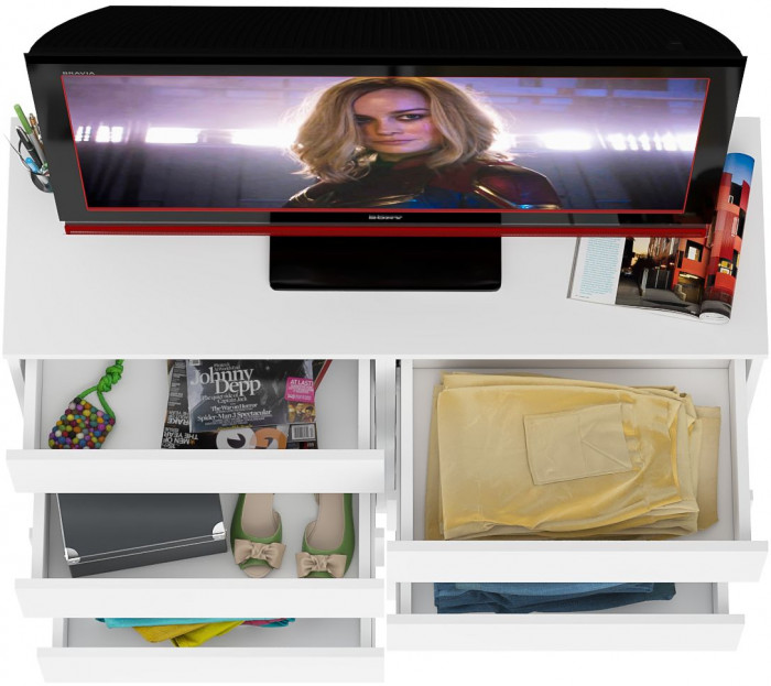 Мори Комод МК1200.8, белый