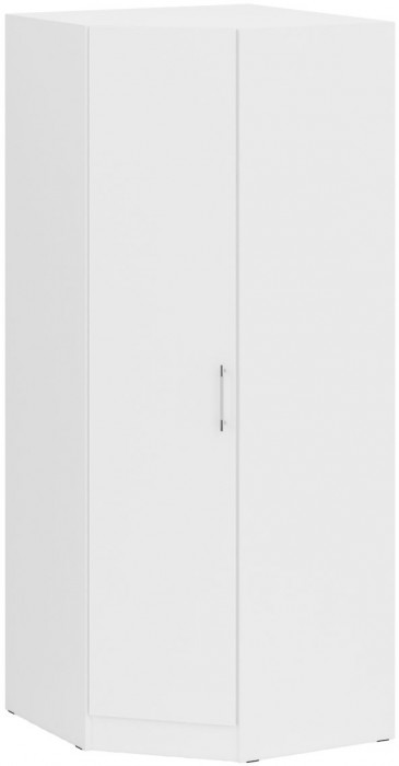 Кровать 0800 + угловой шкаф Стандарт, белый