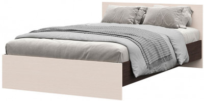 КР 556 Бася ЛДСП кровать 1200 венге/белфорт