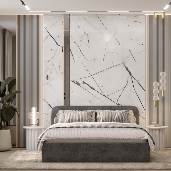 Кровать с подъемным механизмом Лофт КР-18 (1,6м), Хром