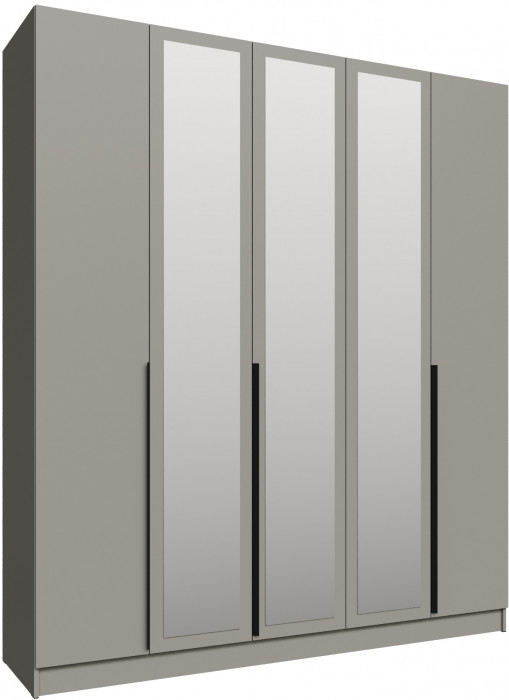 Шкаф Мадрид (2,0) с зеркалом, Мокко