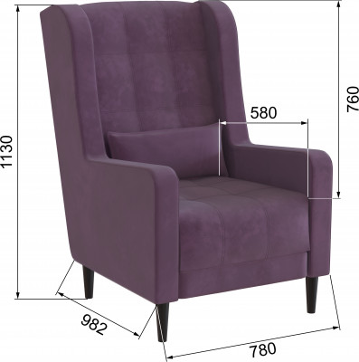 Кресло Корк винный