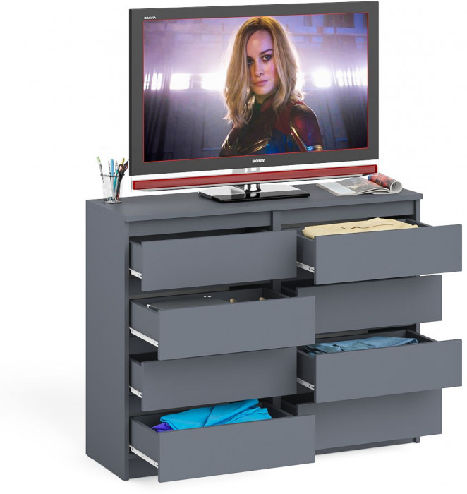 Мори Комод МК1200.8, графит