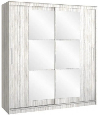 Шкаф-купе Элегант 3 1500 (Сандал светлый)