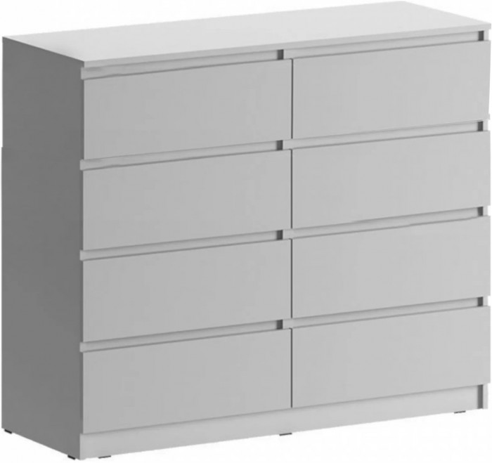 Челси Комод 8 ящиков (Графит, Графит)