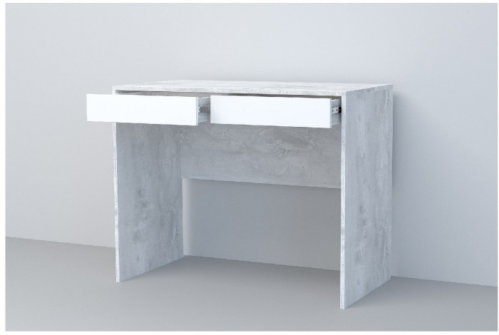 Эго Стол Ст-1 (Камень Темный/Бетон Светлый)