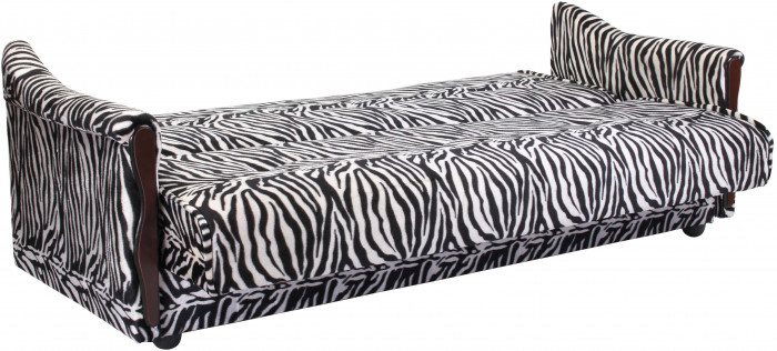 Диван Уют 120 велюр зебра ППУ