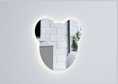 Стиль ДЖЕРСИ зеркало навесное ЗН-001 МИШКА