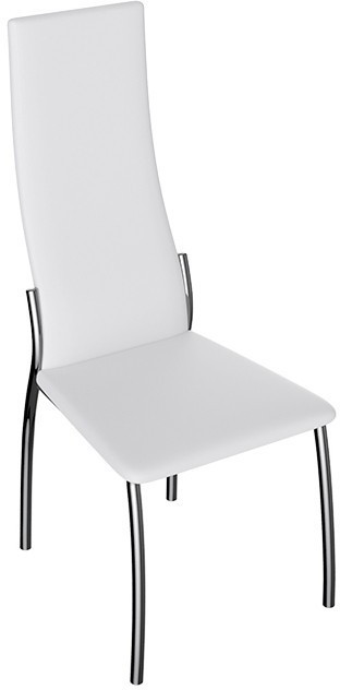 Кредо Стул (Хром, к/з Белый 745а)