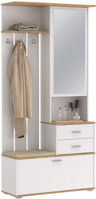 Антре шкаф для прихожей 65.08 Белый