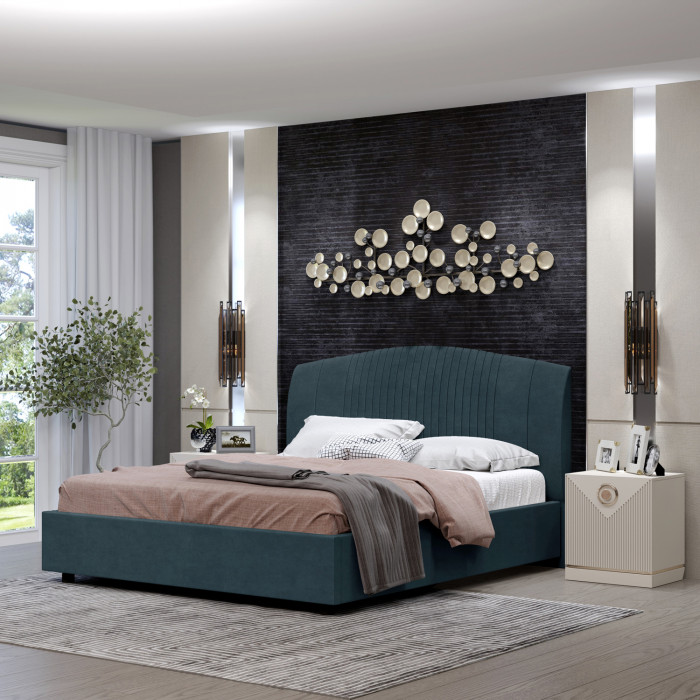 Кровать-12М с подъёмным основанием 1800 ментол