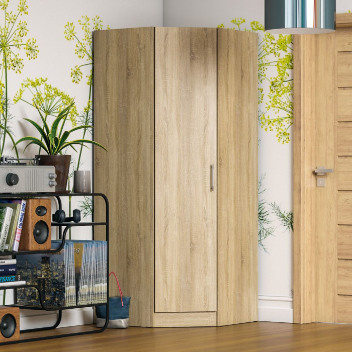 Стандарт угловой шкаф, дуб сонома