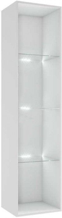 Гостиная Флорис, вариант №6 (Белый глянец, Белый)