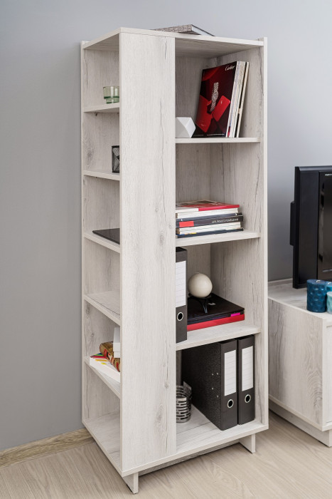 Стеллаж боковой Флекс 26 Дуб Шавиниган