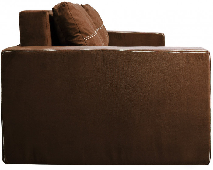 Диван аккордеон Марс велюр коричневый160