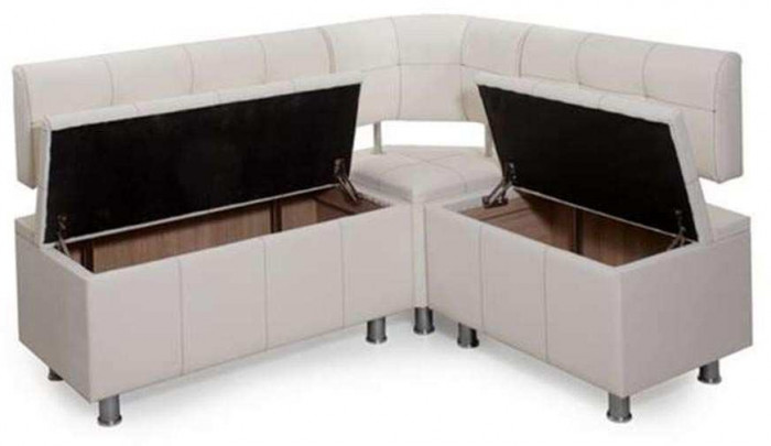 Кухонный уголок Торонто 1500х1250 к/з Арктик