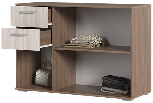 Комод К-3 шимо темный/шимо светлый