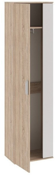 Эрика Набор мебели для прихожей Шкаф для одежды (Дуб сонома/Белый)