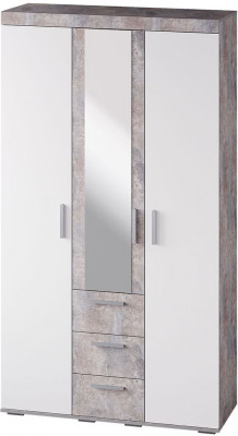 &quot;Инстайл&quot; ШК-30 метрополитан грей/белый