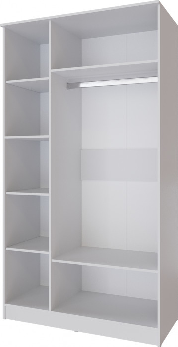 Кано Шкаф 1,2 КПШ-2 белый/дуб крафт золотой