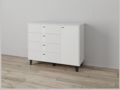 Комод Катрин-13 белый/белый снег