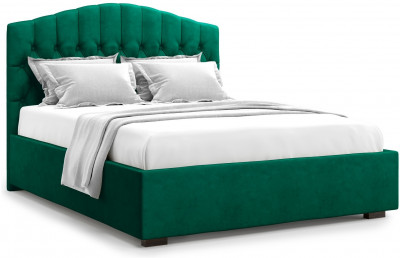 Кровать Lugano 140 с подъемным механизмом, Velutto 33