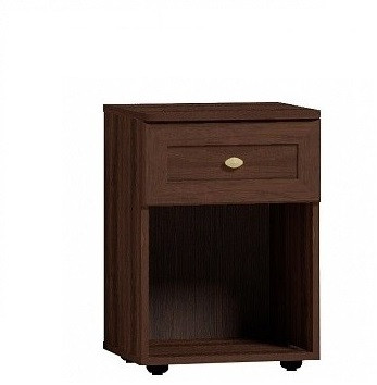 Тумба прикроватная с ящиком Sherlock 64, орех