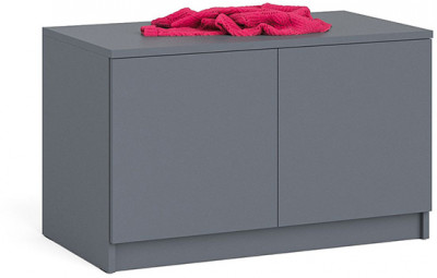 Мори Тумба/антресоль МА900.1, цвет графит, ШхГхВ 90,4х50,4х54,6 см., подходит для шкафа МШ900.1