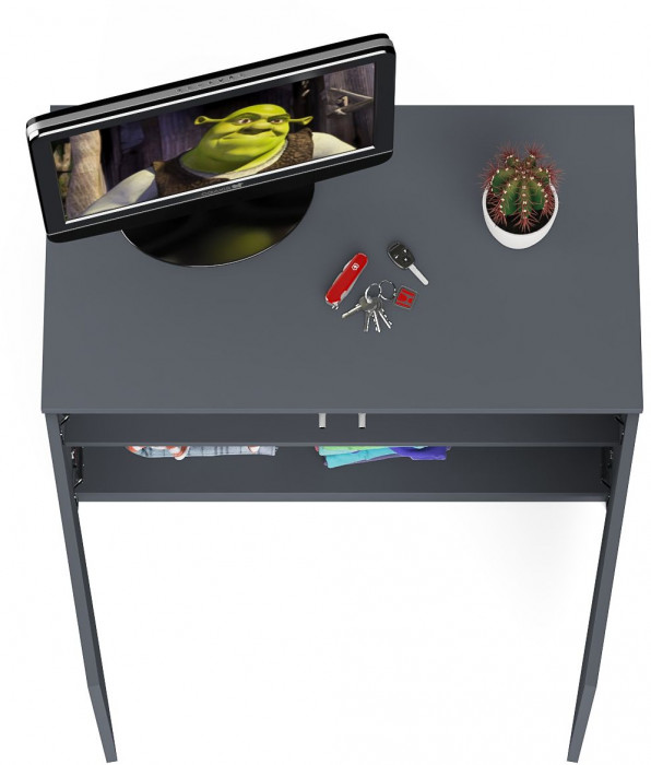 Мори Тумба/антресоль МА900.1, цвет графит, ШхГхВ 90,4х50,4х54,6 см., подходит для шкафа МШ900.1