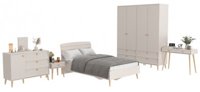 Афина Спальня 38-1200, кашемир серый