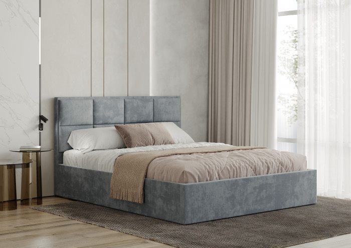 Кровать 160х200 с подъемным механизмом Линда КР-16, Стальной