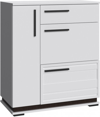 Модена Тумба МТ-32 белый/венге