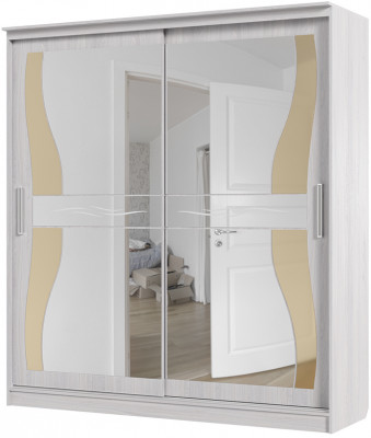 Шкаф-купе Олимп 1 (2000*2200*650) анкор/анкор