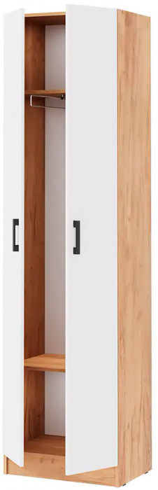 мс для прихожей Вега ШК-2 дуб крафт золотой/белый