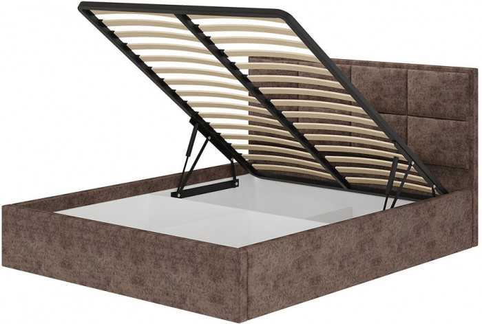Кровать 160х200 с подъемным механизмом Линда КР-16, Мустанг