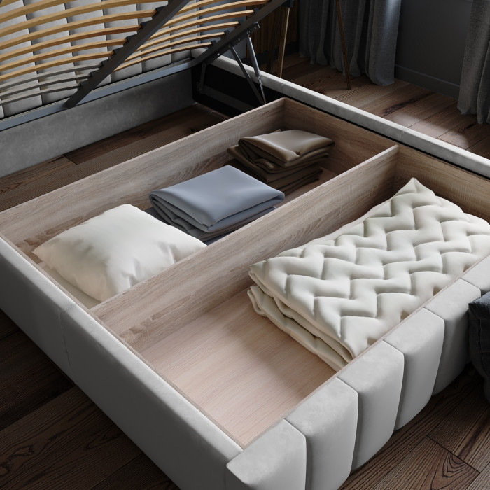 Нега Кровать интерьерная 180 пыльная роза, ПМ