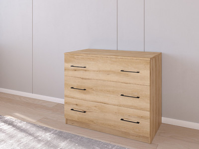 Комод 01/16 90х50х75 Эвок Прибрежный/Эвок прибрежный