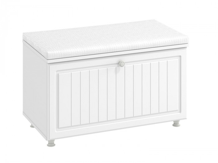 Тумба под обувь (ш.800) Монако МН-22 белое дерево