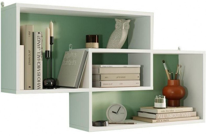 ЛАЙТ Полка навесная ПН-001, белый