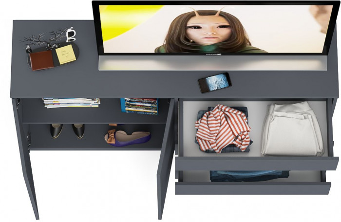 Мори Комод МК1600.1, графит