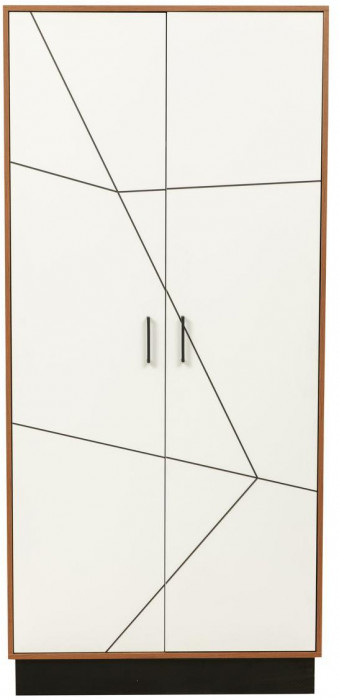 Шкаф комбинированный Гамма 54.14 Таксония/Белый