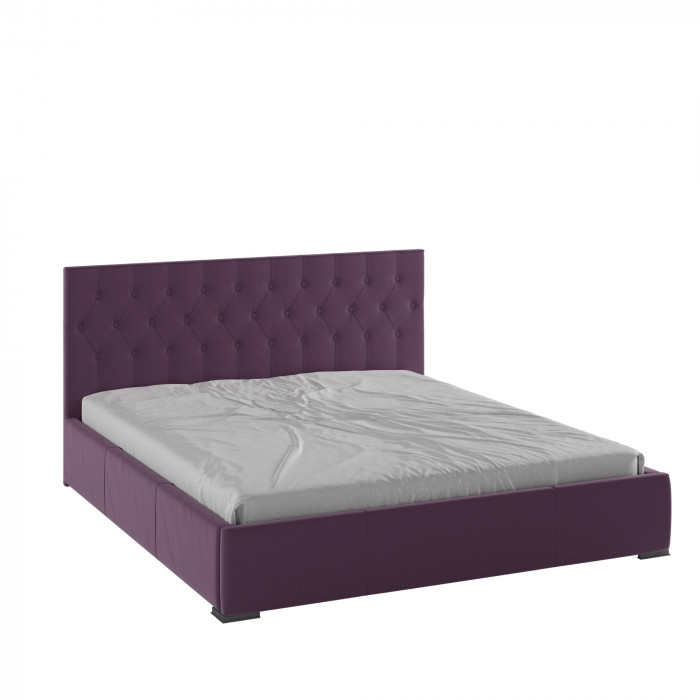 Октавия Кровать интерьерная 180 винный ромб, ПМ